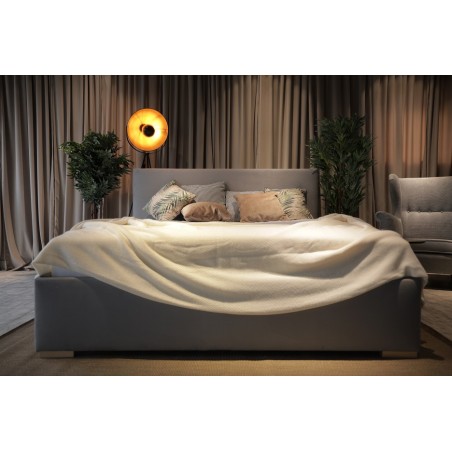 Łóżko Tapicerowane z Pojemnikiem LUNA