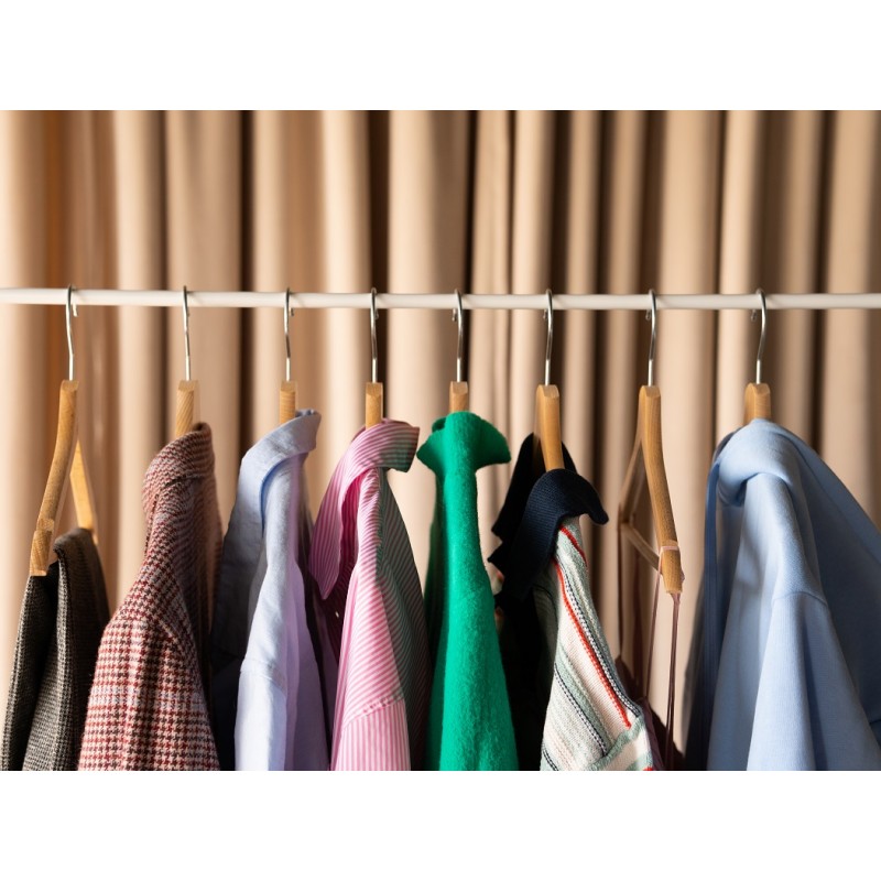 Zestaw 10 Sztuk Wieszaków Drewnianych Hange