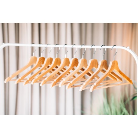 Zestaw 10 Sztuk Wieszaków Drewnianych Hange