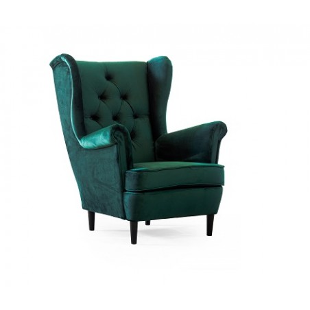 Fotel uszak w stylu glamour - Domyou