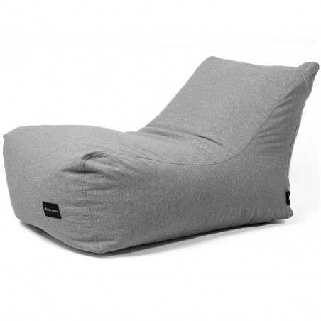 Pufa Worek z Oparciem Szara REST