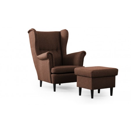 Fotel uszak z podnóżkiem od producenta, niska cena - Domyou