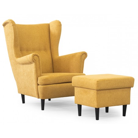 Fotel uszak z podnóżkiem od producenta, niska cena - Domyou