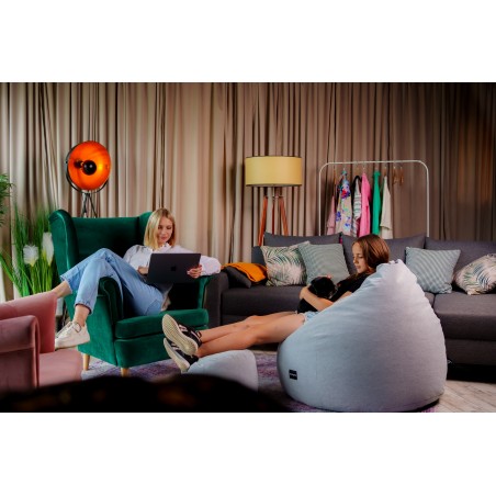 PUFA FOTEL ARA XXXL + podnóżek, niska cena - domyou