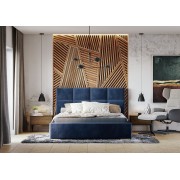 Łóżko Tapicerowane MATEO 180x200 Z Pojemnikiem, Ze Stelażem