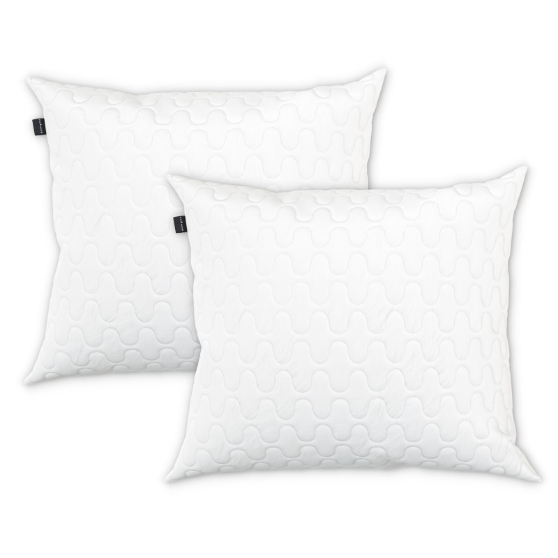 Zestaw 2x Poduszka 80x80 Antyalergiczna, pikowana doMedi+