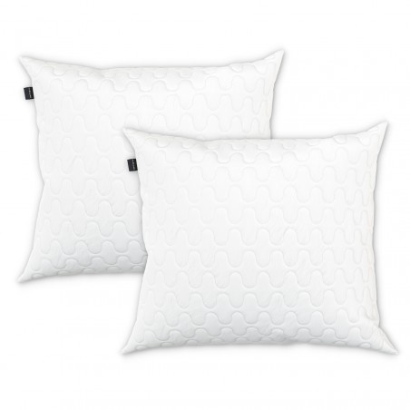 Zestaw 2x Poduszka 80x80 Antyalergiczna, pikowana doMedi+