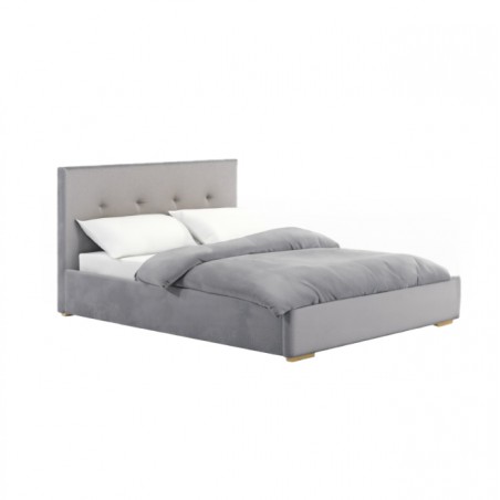 Łóżko Tapicerowane LUNA 160x200 Z Pojemnikiem