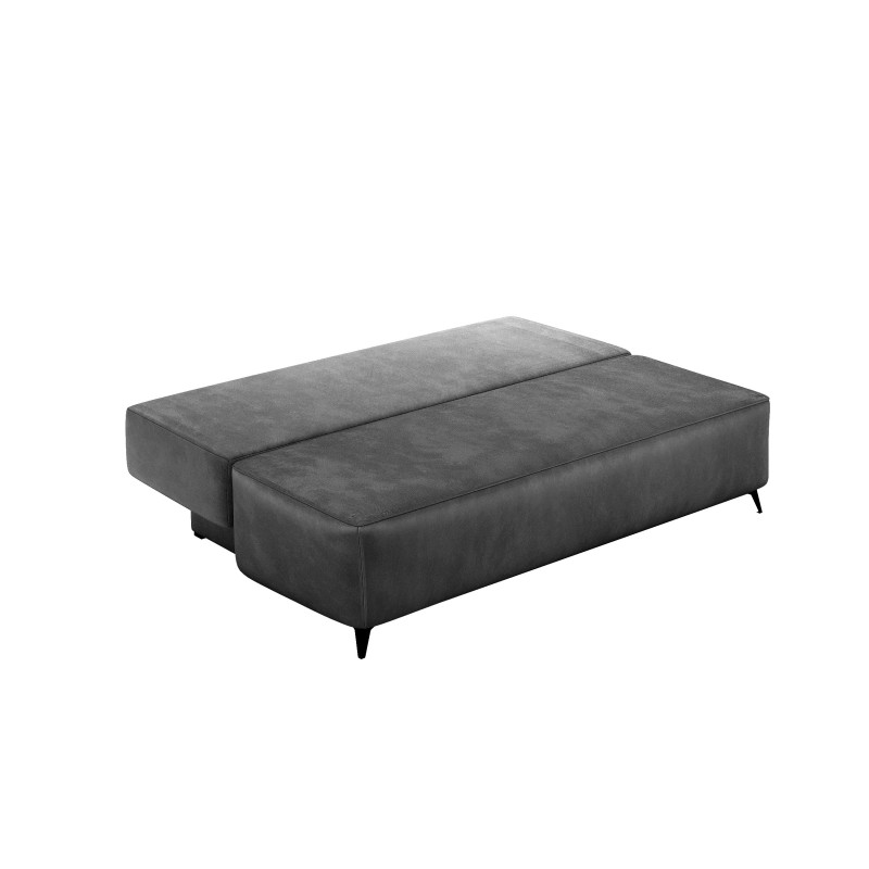 Kanapa z Funkcją Spania Rozkładana MIRA 3-osobowa, Ciemnoszara