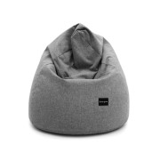 Pufa Worek Szara Na Zewnątrz ARA PREMIUM L