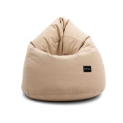 Pufa Worek Beżowa Do Ogrodu PREMIUM ARA L