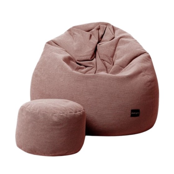 PUFA FOTEL ARA XXXL + podnóżek, niska cena - domyou