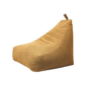 Pufa Worek z Oparciem Żółta TILT