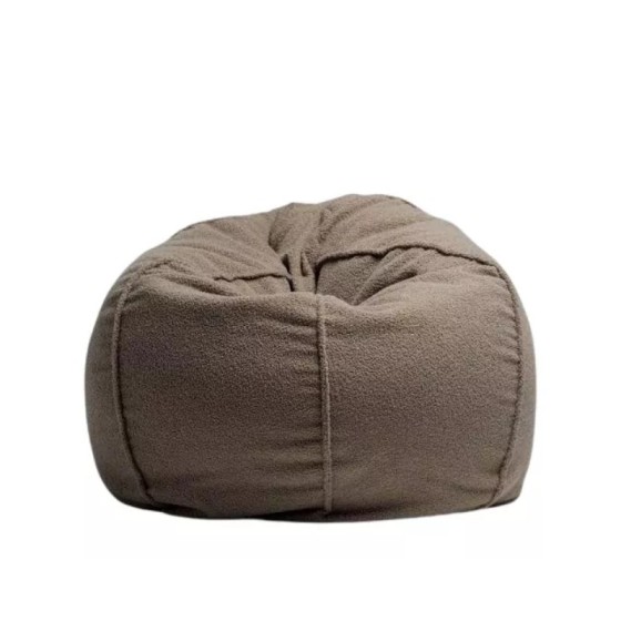 Pufa Worek Brązowy Boucle SACO