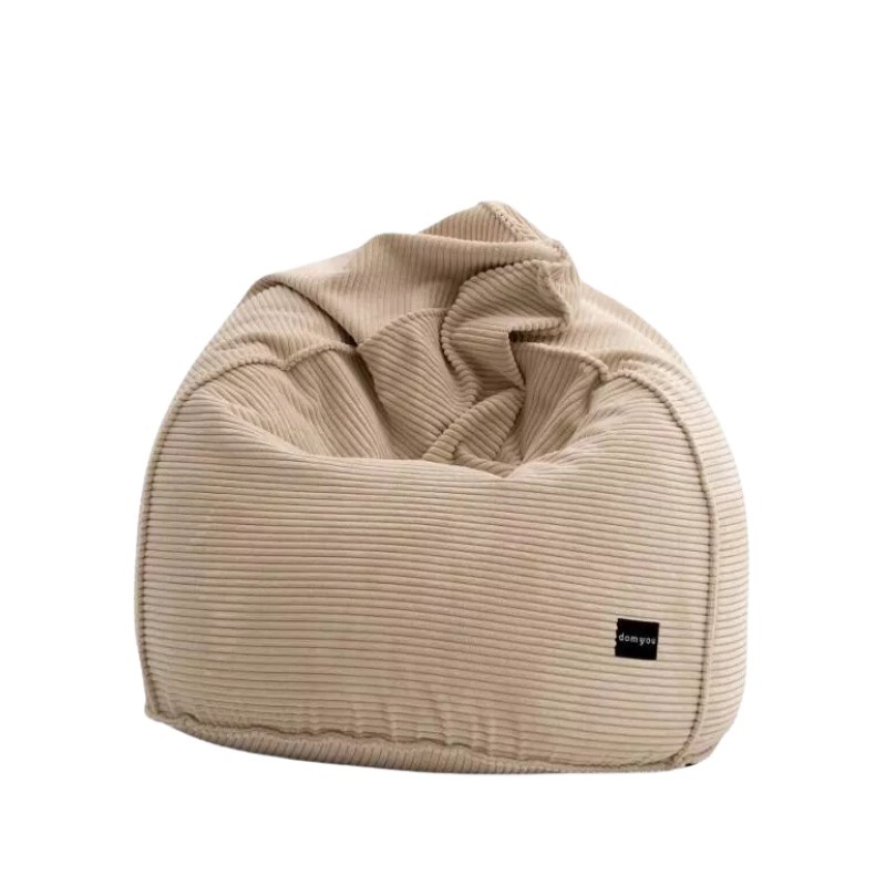 Pufa Worek Beżowy Sztruks Boho MOUNT Nobo