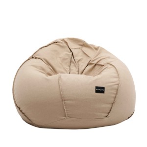 Pufa Worek Beżowa Do Ogrodu PREMIUM SACO