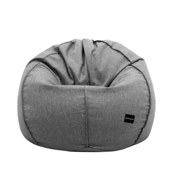 Pufa Worek Szara Na Balkon PREMIUM SACO