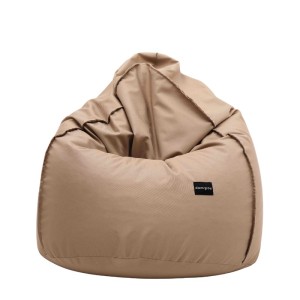 Pufa Worek Beżowa Do Ogrodu MOUNT