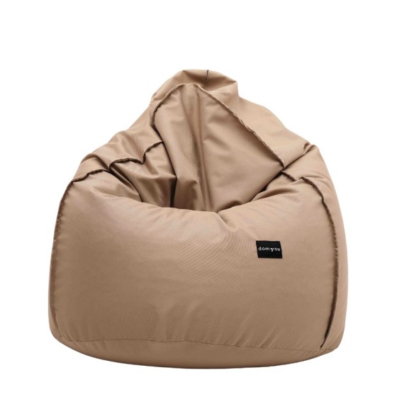 Pufa Worek Beżowa Do Ogrodu MOUNT