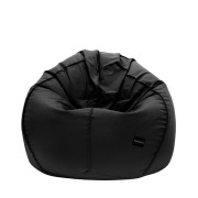 Pufa Worek Czarna Na Zewnątrz PREMIUM SACO