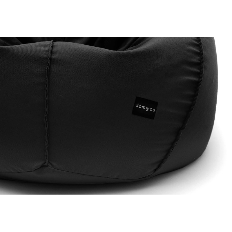 Pufa Worek Czarna Na Zewnątrz PREMIUM SACO