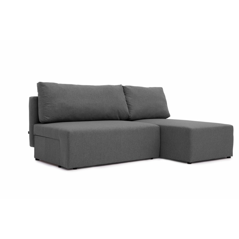 Narożnik BORA L Bez Podłokietników 3-osobowy z Funkcją Spania Rozkładany Plecionka