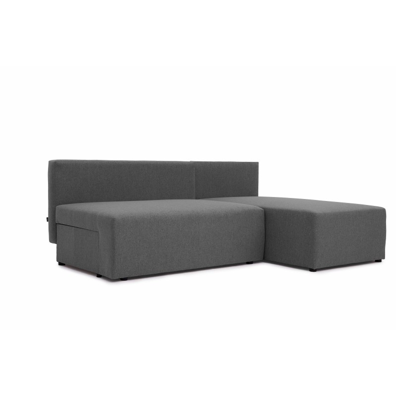 Narożnik BORA L Bez Podłokietników 3-osobowy z Funkcją Spania Rozkładany Plecionka