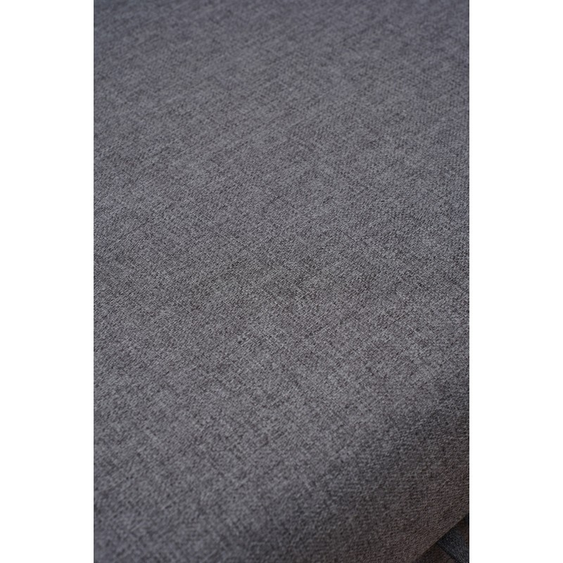 Tapczan Młodzieżowy Jednoosobowy FENIKS 100x200 z Pojemnikiem Bokiem i Oparciem Szary