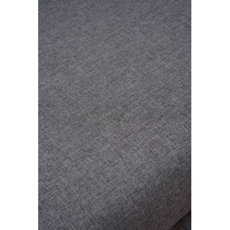 Tapczan Młodzieżowy Jednoosobowy FENIKS 100x200 z Pojemnikiem Bokiem i Oparciem Szary