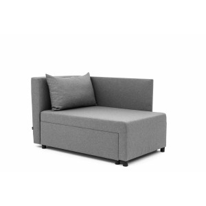 Tapczan Dziecięcy KIDO Z Funkcją Spania Szary