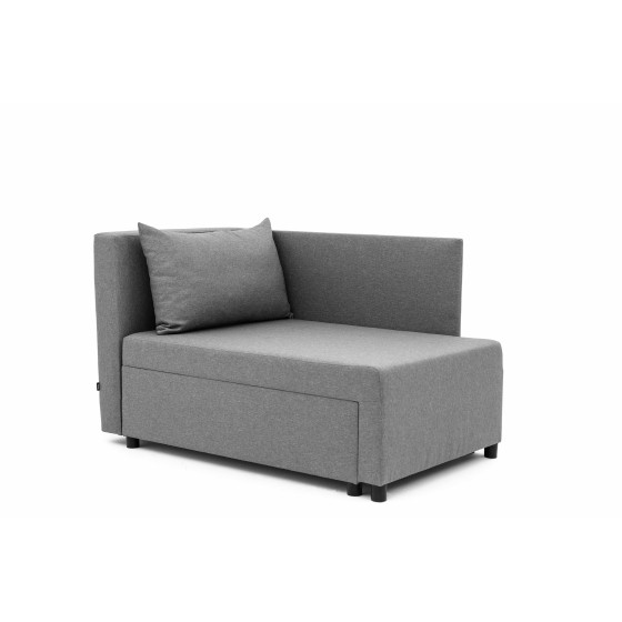 Tapczan Dziecięcy KIDO Z Funkcją Spania Szary