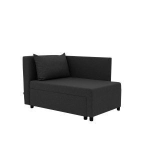 Tapczan Dziecięcy KIDO Z Funkcją Spania Ciemnoszary