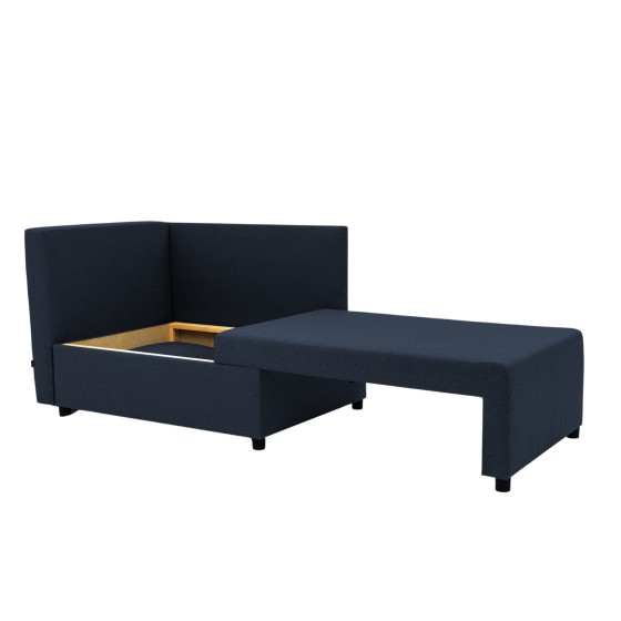 Tapczan Dziecięcy KIDO Z Funkcją Spania Granatowy