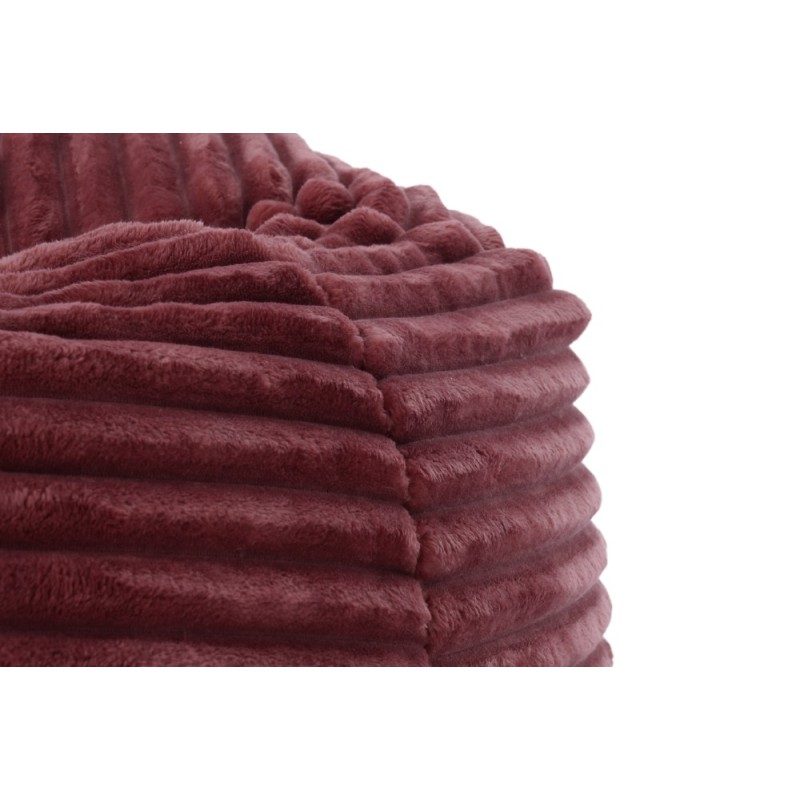 Pufa Worek Z Oparciem Bordowa Gruby Sztruks ALTI