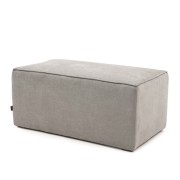 Pufa BORA 90x50 Szenil Szary