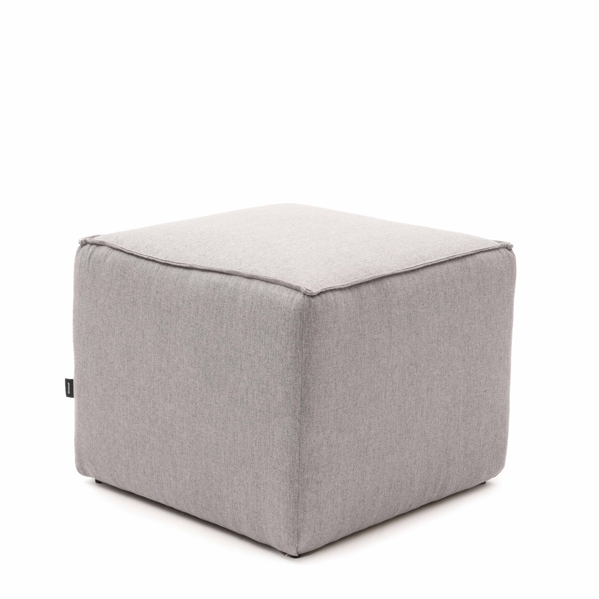 Pufa BORA 50x50 Szara