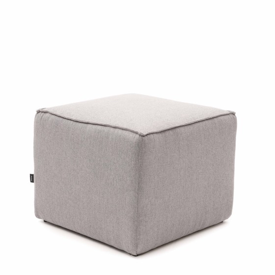 Pufa BORA 50x50 Szara