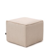 Pufa BORA 50x50 Beżowa Sztruks