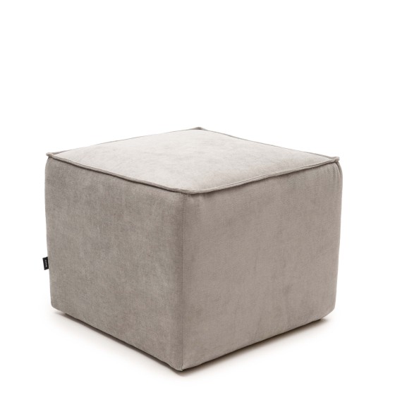 Pufa BORA 50x50 Szara Szenil