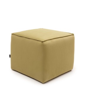 Pufa BORA 50x50 Zielona Welur