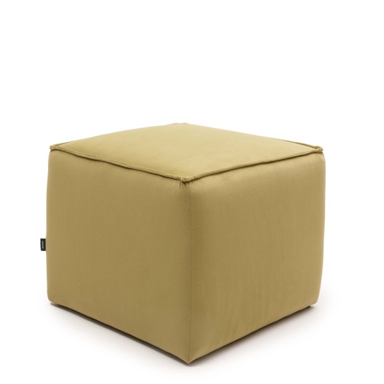 Pufa BORA 50x50 Zielona Welur