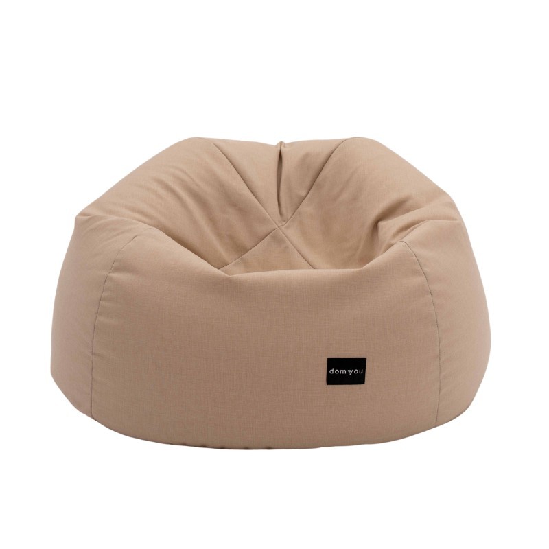 Pufa Worek Beżowa Na Zewnątrz PREMIUM NEST XL