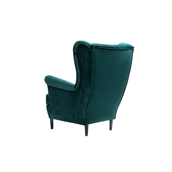 Fotel uszak w stylu glamour - Domyou