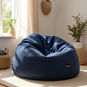 Pufa Worek Granatowa Hydrofobowa NEST XL