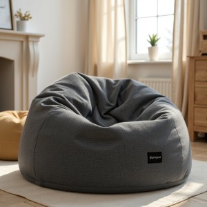 Pufa Worek Ciemnoszara Hydrofobowa NEST XL