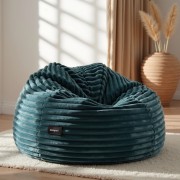 Pufa Worek Morska Gruby Sztruks NEST XL