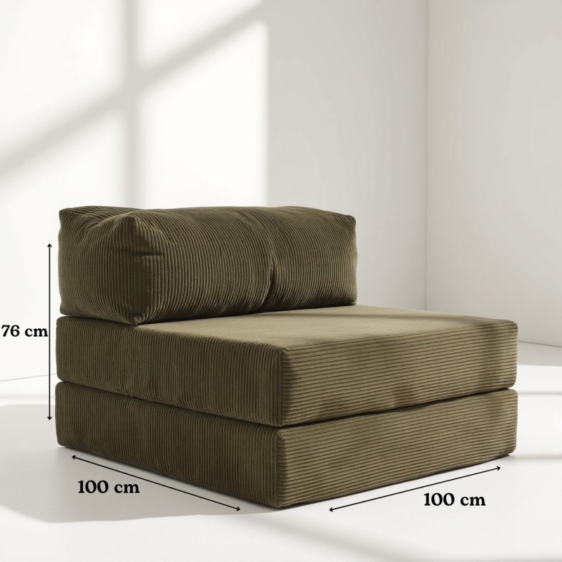 Fotel NESTI Sztruksowy