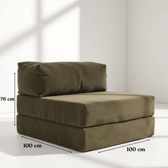 Fotel NESTI Sztruksowy