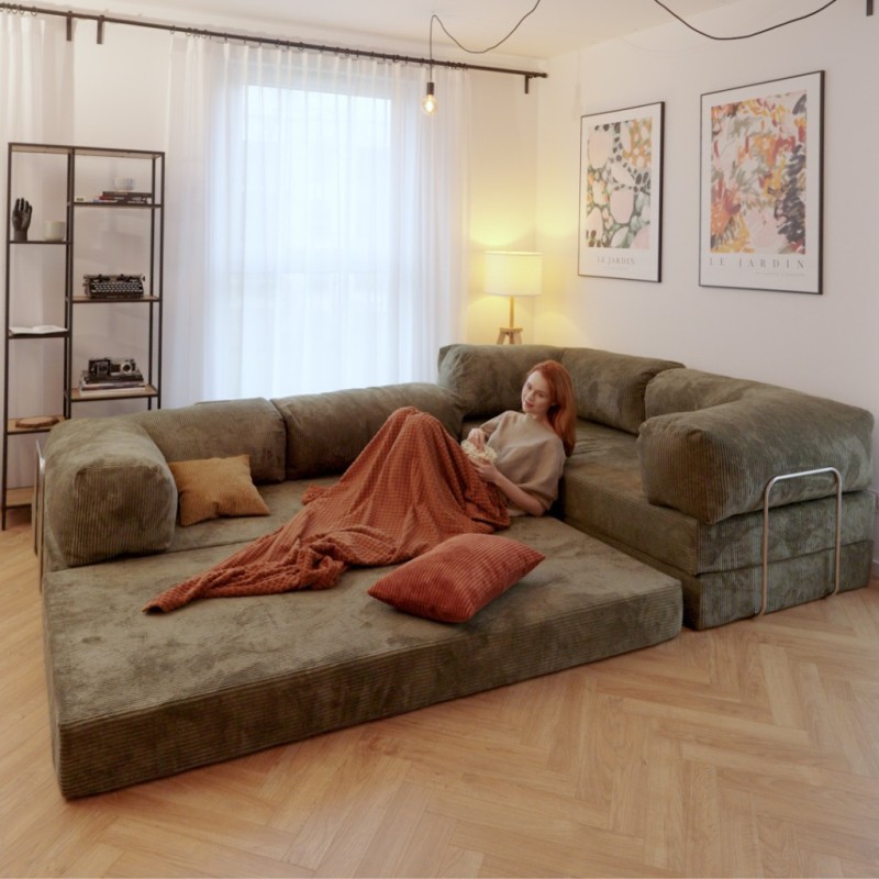 Narożnik 3-osobowy NESTI II Sztruksowy