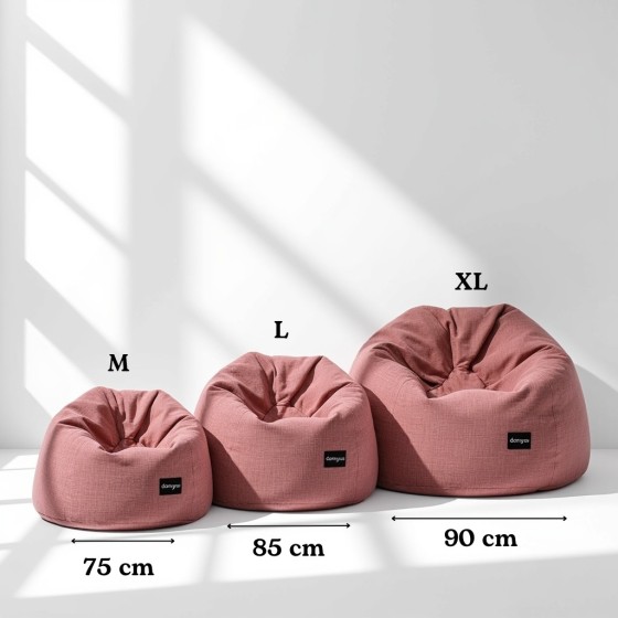 Pufa Worek Szara Hydrofobowa NEST XL